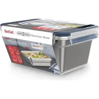 Tefal 2 L Master Seal Edelstahl rechteckig N1150610