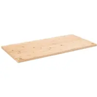 vidaXL Schreibtischplatte 110x55x2,5 cm Massivholz Kiefer