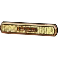 Hella Seitenmarkierungsleuchte 2PS 013 300-001 Links Rechts 168mm 34mm 16mm