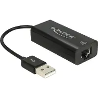 DeLOCK 62595, Kabelgebunden, USB, Ethernet, 100 Mbit/s