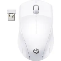 HP Wireless-Maus 220 (Snow White), Optisch, RF Wireless, Weiß