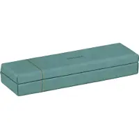 Rhodia Rhodiarama, Stiftebox aus Kunstleder, 21x5,5x3cm - Wassergrün 194518C