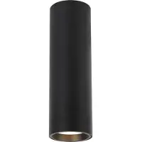 Milagro Deckenstrahler schwarz rund 20 cm 1xGU10 8W Genesis