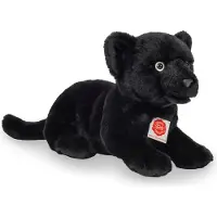 Teddy HERMANN® Teddy Hermann Panther Baby liegend schwarz 30 cm Plüschpanther
