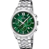 Festina Chronographen Chrono Swiss Made Green