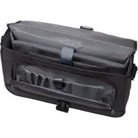 Juscha Umhängetasche SOLAR, mit Laptopfach, schwarz (5317999)
