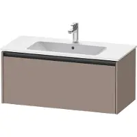 Duravit Waschtischunterschrank Ketho.2 101x48cm, bas. ma, 1 Auszug, wandhängend