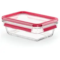 EMSA Clip&Close Glass Behälter Rechteckig 700 ml Glas