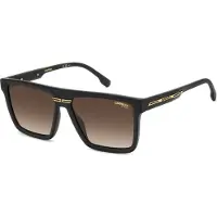 Carrera VICTORY C 03/S Herren-Sonnenbrille Vollrand Quadratisch Kunststoff-Gestell, schwarz