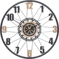 Atmosphera Wanduhr im Loft-Stil MOHAN, Ø 65 cm