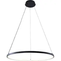 Zuma Line LED-Pendelleuchte 1400 lm 3000+4000+6000K schwarz BRENO 2023201-BK60