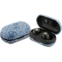 GUESS drahtlose Ohrhörer bluetooth TWS ENC GUTWSP4EGB (4G Metall) blau
