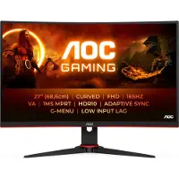 AOC G2 C27G2E/BK, 68,6 cm (27"), 1920 x 1080 Pixel, Full HD, 1 ms, Schwarz, Rot