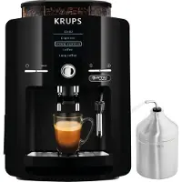 Krups EA82F0, Espressomaschine, 1,7 l, Kaffeebohnen, Gemahlener Kaffee, Eingebautes Mahlwerk, 1450 W, Schwarz