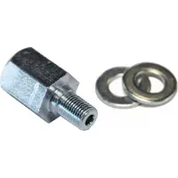 Burley 960039, Achsadapter, Silber
