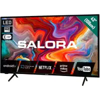 Salora SMART43TV, 109,2 cm (43"), 1920 x 1080 Pixel, LED, Smart-TV, WLAN, Schwarz