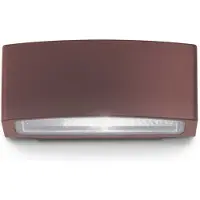 Ideal Lux Moderne Wandleuchte Andromeda Aluminium Kaffee 1 Leuchte E27