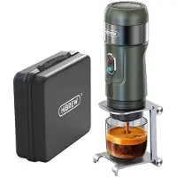 HiBREW H4b_gn Tragbare Kaffeemaschine
