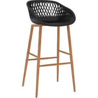 vidaXL "2026 MODERNE"4er Set Barhocker - Tresenhocker - Barstuhl - multifunktional& Moderne - Schwarz - Barstühle klassischem Design CC8152483
