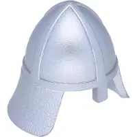 LEGO Ritterhelm silber