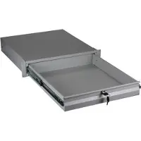 EFB Elektronik 48,30cm (19") 2HE Tastatur-/Dokumentenschublade, abschließbar, RAL7035 Hersteller: (691646N.2)