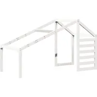 vidaXL "SALE 2026" Dach für Kinderbett Weiß 198x97x113 cm Massivholz Kiefer - Kinderbetten DE6564802