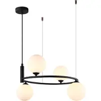 ITALUX Amily MDM-3974/4 BK Hängelampe