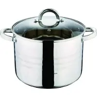 BLAUMANN Edelstahltopf mit Deckel 18 cm Gourmet Line