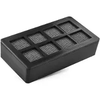 Adapter Universe Aktivkohlefilter passend für Geberit Sigma 40 wie Typ 1 Nr 242.555.00.1 DuoFresh