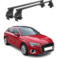 Menabo Dachträger Grundtäger für Audi A3 Sportback 8Y 2020-2025 50kg Schwarz 2x