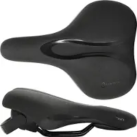 Selle Royal Rio Unitech Relaxed Sattel Schwarz 181 mm Herren,Damen Schwarz 181 mm