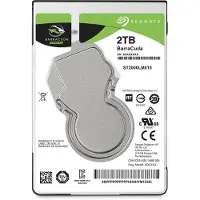 Seagate Barracuda 2.5", 2 TB, 5400 RPM, 128 MB, 2.5", Serial ATA III