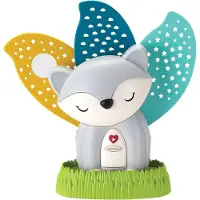 Infantino 2-in-1 Musikalisches Beruhigungs- und Nachtlicht, Grey Fox