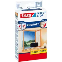 TESA Insect Stop Comfort, 1300 x 10 x 1300 mm, 141 g, Silber, 454 g