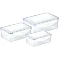 Tescoma Dose FRESHBOX 3 St., 1.0, 1.5 ,2.5 l, rechteckig