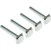 Menabo 4 Nutsteine M6x40mm Dachträger Relingträger T-Nut Adapter Nutensteine 13x13mm