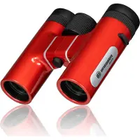 Bresser Spirit Fernglas kompakt 6x24 rot für Vogelbeobachtung