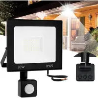 Toolight Panel Led Motion Sensor Rsl007-30Ns Black