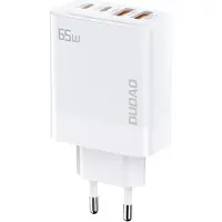 Dudao A65EU Adapter 65Watt GaN 2xUSB-C + 2xUSB-A