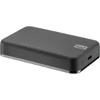 Cellularline Wireless power bank MAG 10000 Tragbares Ladegerät kompatibel mit MagSafe-System, 10000 mAh, Kabelloses Aufladen, Schwarz