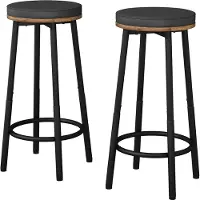 Vicco Barhocker Edmonton Eiche rustikal 31.5 x 64 cm 2 Teile, Model 49415