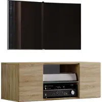 VCM TV Möbel | Wandboard | Lowboard hängend | Maße H. 40 x B. 115 x T. 36 cm | Wandschrank - Jusa