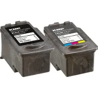 KMP 1581,4005, Hohe (XL-) Ausbeute, Schwarz, Cyan, Magenta, Gelb, 15 ml, 14,3 ml, 3 Stück(e), Multipack