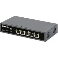 Intellinet 561808, Gigabit Ethernet (10/100/1000), Vollduplex, Power over Ethernet (PoE), Wandmontage