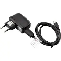 Caseroxx Ladegerät passend für Doogee S60 Lite, Set bestehend aus 220V Adapter ( Ausgangsleistung 2.0 Ah ) und Kabel