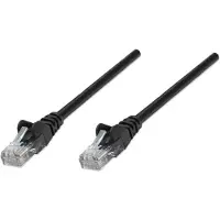 Intellinet Patchkabel RJ45 U/UTP Cat5e 3.0m Hebelschutz schw