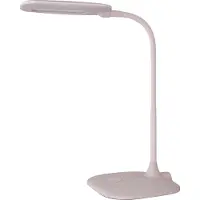 Emos dimmbare LED Tischlampe STELLA 6,5W, Helligkeit max. 400lm, Lichtfarbe 4000K, flexibler Arm, 1,7m Netzkabel, rosa, Z7602P