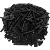 LEGO Steine Hochsteine Schwarz 1-reihig NEU! Menge 500x – Jede Mischung individuell zusammengestellt
