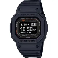 Casio Smartwatch G-SHOCK "DW-H5600", schwarz (schwarz, orange, schwarz), Smartwatches, Herren, Smartwatch, Solaruhr, Armbanduhr, Herrenuhr, Stoppfunktion,Herzfrequenzmesser