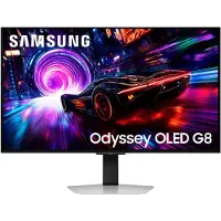 Samsung G81SF, 81,3 cm (32"), 3840 x 2160 Pixel, 4K Ultra HD, OLED, 0,03 ms, Silber